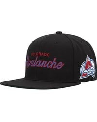 Mitchell & Ness - Colorado Avalanche Core Team Script 2.0 Snapback Hat - Lyst