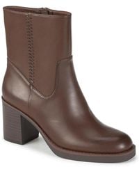 BareTraps - Gwendy Block Heel Booties - Lyst