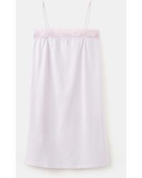 Mango - Cotton Lace Nightgown - Lyst