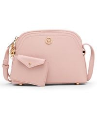 Anne Klein - Dome Zip Top Detachable Card Case Crossbody Bag - Lyst