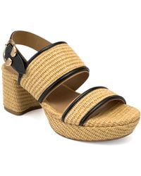 Aerosoles - Camera Open Toe Platform Sandals - Lyst