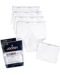 Jockey - 4-pack Cotton Full Rise Briefs +1 Bonus Pair - Lyst