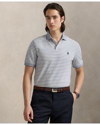 Polo Ralph Lauren - Classic-fit Striped Mesh Polo Shirt - Lyst