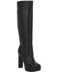 Guess - Daska Platform Block Heel Dress Boots - Lyst