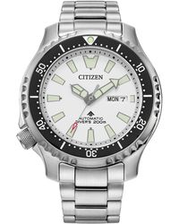 Citizen - Eco-drive Automatic Promaster Dive Stainless Steel Bracelet Watch 45mm - Lyst