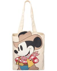 Loungefly - Mickey Mouse Western Canvas Tote Bag - Lyst