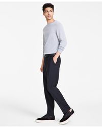 HUGO - By Boss Modern-fit Wool Charcoal Suit Pants - Lyst