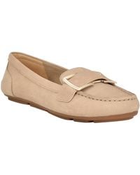 Calvin Klein - Lydia Embellished Slip-on Loafers - Lyst