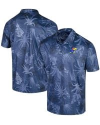 Colosseum Athletics - Black Iowa Hawkeyes Big Tall Palms Polo - Lyst