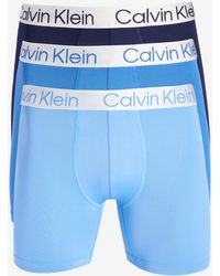 Calvin Klein - 3-pk. Chromatic Brushed Micro Boxer Briefs - Lyst