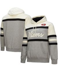 Mitchell & Ness - San Francisco 49ers Head Coach Vintage Logo Pullover Hoodie - Lyst