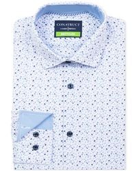 Con.struct - Recycled Slim Fit Floral 4-way Stretch Performance Dress Shirt - Lyst