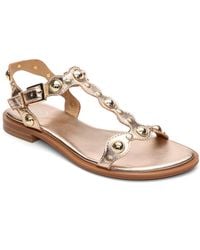 Ash - Phanny Round Toe Flat Sandals - Lyst