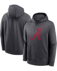 Nike - Alabama Crimson Tide Primetime Club Fleece Pullover Hoodie - Lyst
