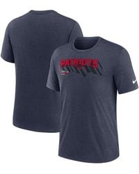 Nike - New England Patriots Long Pass Tri-blend T-shirt - Lyst