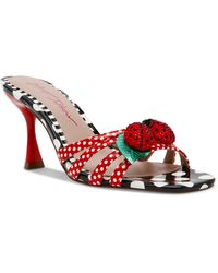 Betsey Johnson - Clovr Ladybug Embellished Dress Mules - Lyst