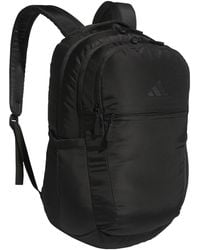 adidas 32l backpack Select Basketball for Practice, Gym and Travel, 32L, Black/Pure Teal Green, OSFA Its multiple storage areas include a ventilated zip pocket for used gear and a padded sleeve for your laptop Adaptive Backpack