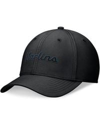 Nike - Miami Marlins Evergreen Performance Flex Hat - Lyst
