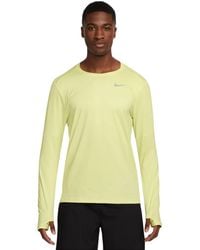 Nike - Element Dri-fit Long-sleeve Crewneck T-shirt - Lyst
