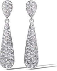 Jessica Simpson - Crystal Drop Earrings - Lyst