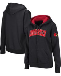 Colosseum Athletics - Louisville Cardinals Arched Name Full-zip Hoodie - Lyst