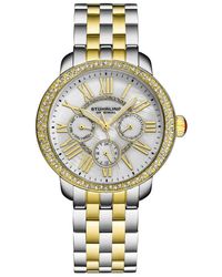 Stuhrling - Quartz Sonata Watch – Rose Gold-tone Bracelet - Lyst