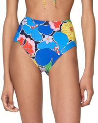 Kate Spade - Printed High-waist Bottoms - Lyst