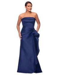 Xscape - Gathered Strapless Gown - Lyst