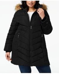 tommy hilfiger parka coat womens