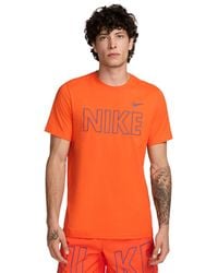 Nike - Sportswear Logo Graphic Short Sleeve Crewneck T-shirt - Lyst