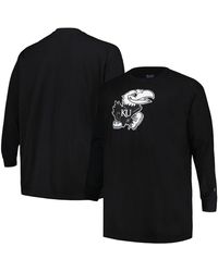 Profile - Kansas Jayhawks Big And Tall Pop Long Sleeve T-shirt - Lyst