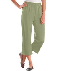 Woman Within - Within 7-day Knit Capri - Lyst