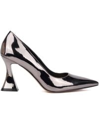 TORGEIS - Adena Pointed Toe Flared Heel Pump - Lyst