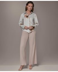 Donna Karan - Collared Blouse - Lyst