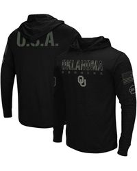 Colosseum Athletics - Oklahoma Sooners Oht Military-inspired Appreciation Hoodie Long Sleeve T-shirt - Lyst