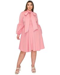 L I V D - Plus Size Bekah Flare Pocket Dress - Lyst