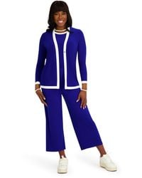 Kasper - V-neck Button-front Cardigan - Lyst