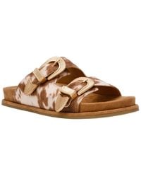 Dolce Vita - Percy Double Buckle Footbed Sandals - Lyst