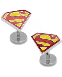 Cufflinks Inc. - Textu Superman Shield Cufflinks - Lyst