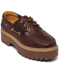 Timberland - Stone Street Premium Platform Boat Shoes From Finish Line - Lyst