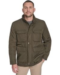 Tommy Hilfiger - Four Stand Collar Military-inspired Field Jacket - Lyst