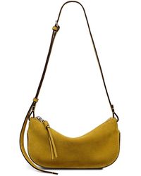 Radley - The Iris Suede Small Zip Top Crossbody Bag - Lyst