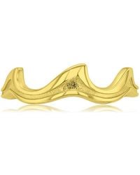 Roxy - Waterproof Yellow Trio Waves Ring - Lyst
