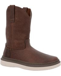 Georgia Boot - Wedge Superlyte 11" Pull-on Work Boot - Lyst