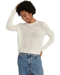 Chinti & Parker - Chinti And Parker Cloud Cashmere Cropped Pullover - Lyst