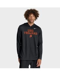 Nike - Usc Trojans 2025 Sideline Performance Long Sleeve Hoodie T-shirt - Lyst