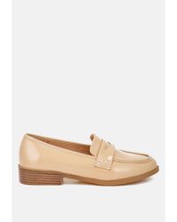 LONDON RAG - Mogul Penny Strap Detail Loafer - Lyst
