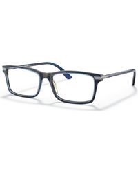 Prada - Rectangle Eyeglasses - Lyst