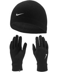 Nike - Fleece Hat & Gloves - Lyst