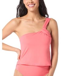 Vince Camuto - One-shoulder Tankini Top - Lyst